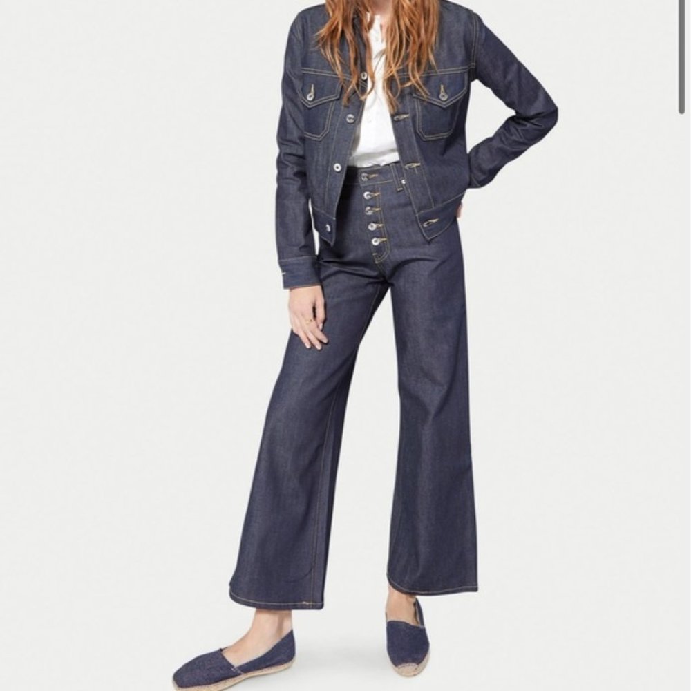 New Eve Charlotte Culotte in Raw denim